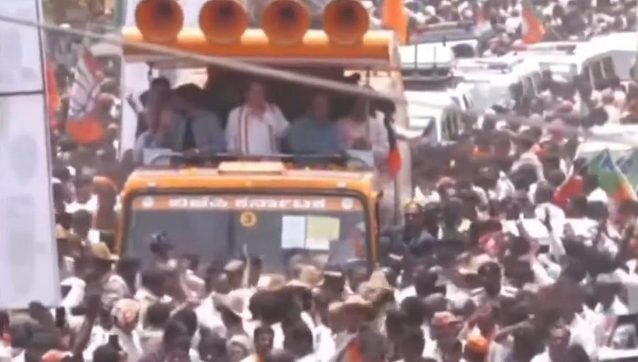 ಶಿಗ್ಗಾಂವಿಯಲ್ಲಿ ಬಿಜೆಪಿ ಸಮಾವೇಶ: ಸಿಎಂ ಬೊಮ್ಮಾಯಿ, ಜೆಪಿ ನಡ್ಡಾ, ನಟ ಸುದೀಪ್ ಭಾಗಿ