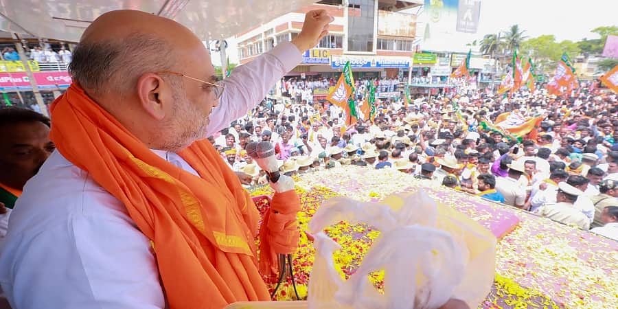 ಕಾಂಗ್ರೆಸ್ ಅಧಿಕಾರಕ್ಕೆ ಬಂದರೆ ಕರ್ನಾಟಕದಲ್ಲಿ ಗಲಭೆಗೆ ಕಾರಣವಾಗಲಿದೆ: ಅಮಿತ್ ಶಾ