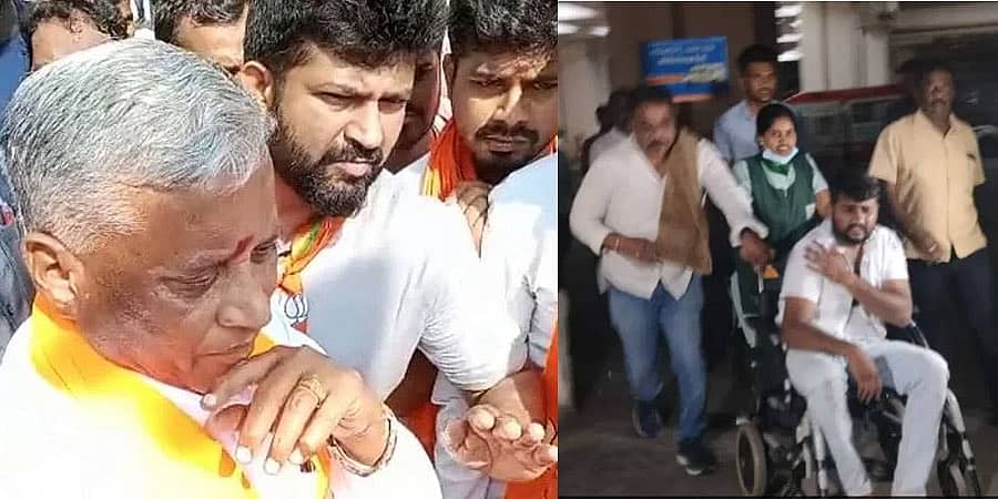 ಮೈಸೂರು: ಬಿಜೆಪಿ ಪ್ರಚಾರದ ರಥದ ಮೇಲೆ ಕಲ್ಲು ತೂರಾಟ: ಸಚಿವ ಸೋಮಣ್ಣ, ಸಂಸದ ಪ್ರತಾಪ್ ಸಿಂಹ ಪಾರು, ಹಲವರಿಗೆ ಗಾಯ