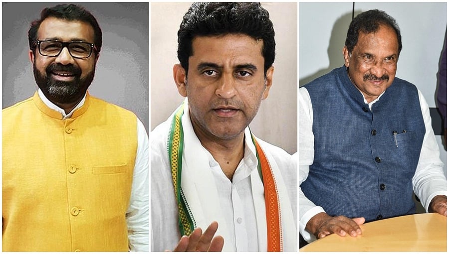 ರಾಜಧಾನಿಯ 3 ಕ್ಷೇತ್ರಗಳಲ್ಲಿ ಬಿಜೆಪಿಗೆ 'ಎಸ್ ಜಿಂಕ್ಸ್': ಶಾಂತಿ, ಶಿವಾಜಿ, ಸರ್ವಜ್ಞನಗರದಲ್ಲಿ ಬಹುತೇಕ ಕಾಂಗ್ರೆಸ್ ಫಿಕ್ಸ್!