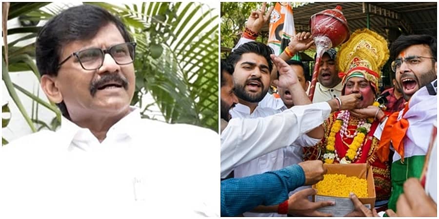 ಕರ್ನಾಟಕ ಚುನಾವಣೆ ಫಲಿತಾಂಶ: ಬಿಜೆಪಿಗೆ ಬಜರಂಗ ಬಲಿ ಗದಾ ಪ್ರಹಾರ- ಸಂಜಯ್ ರಾವತ್