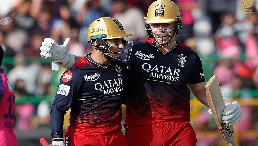 IPL 2023: ರಾಜಸ್ಥಾನ ರಾಯಲ್ಸ್ ತಂಡಕ್ಕೆ 172 ರನ್ ಗುರಿ ನೀಡಿದ RCB