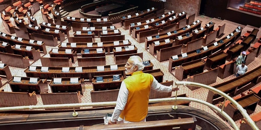 ಈ ತಿಂಗಳ ಅಂತ್ಯಕ್ಕೆ ಹೊಸ ಸಂಸತ್ ಭವನ ಲೋಕಾರ್ಪಣೆ ಸಾಧ್ಯತೆ