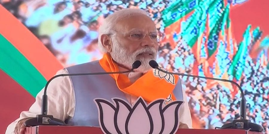 ನಿಜಲಿಂಗಪ್ಪಗೆ ಕಾಂಗ್ರೆಸ್ ಅಪಮಾನ ಮಾಡಿದೆ, ನನ್ನನ್ನೂ 90ಕ್ಕೂ ಹೆಚ್ಚು ಬಾರಿ ನಿಂದಿಸಿದೆ: ಪ್ರಧಾನಿ ಮೋದಿ