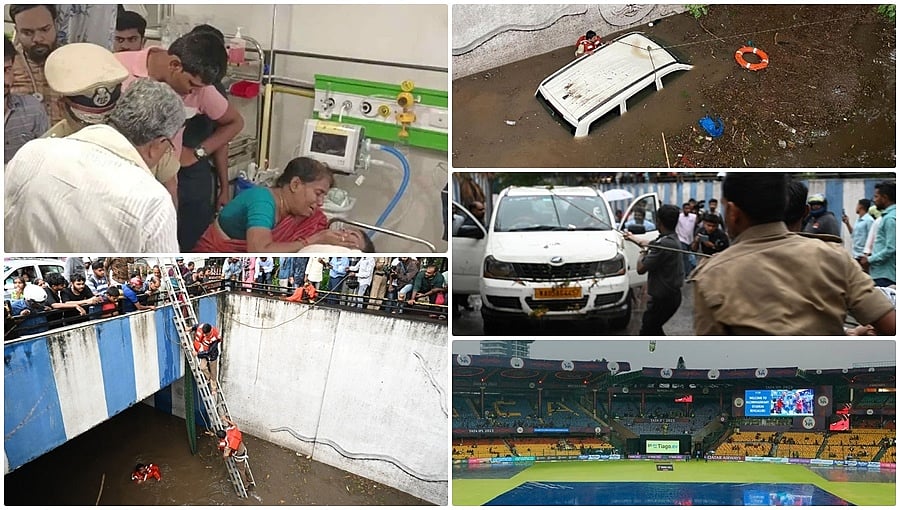 ಆಲಿಕಲ್ಲು ಮಳೆಗೆ ಬೆಂಗಳೂರು ತತ್ತರ: ಮಳೆಗೆ ಯುವತಿ ಬಲಿ, ಆಸ್ಪತ್ರೆಗೆ ಸಿದ್ದು ಭೇಟಿ; ಭೀಕರ ಫೋಟೋಗಳು!