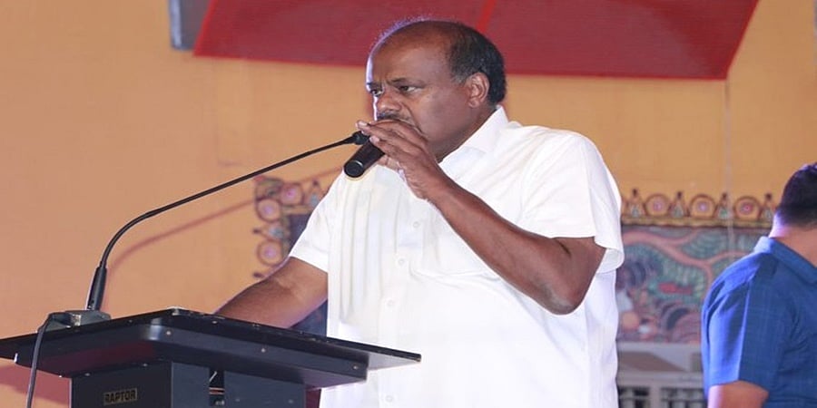 ಸುಳ್ಳು ಗ್ಯಾರಂಟಿಗಳ ವಿರುದ್ಧ ಹೋರಾಟ; ಲೋಕಸಭೆ ಚುನಾವಣೆ ಫಲಿತಾಂಶದ ಮೇಲೆ ರಾಜ್ಯ ಸರ್ಕಾರದ ಭವಿಷ್ಯ ನಿಂತಿದೆ: ಕುಮಾರಸ್ವಾಮಿ