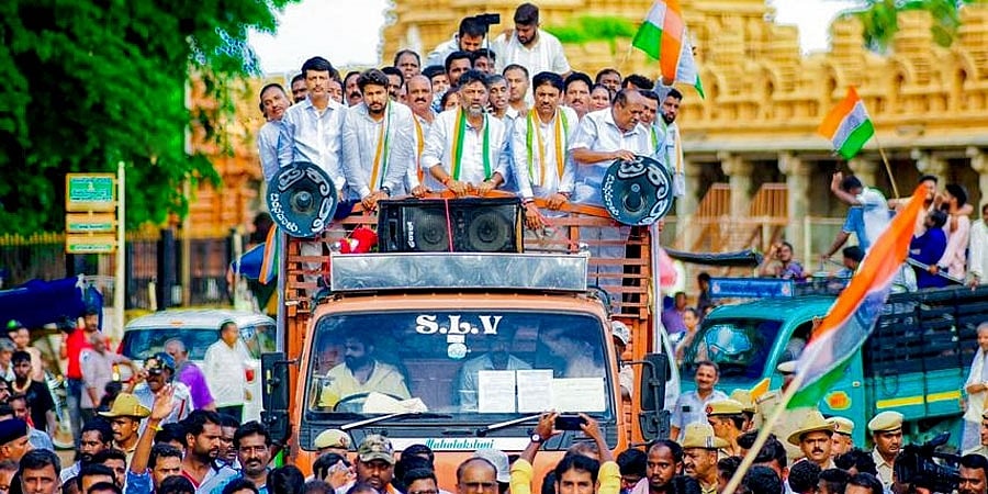 ಆಂಜನೇಯನಿಗೂ ಭಜರಂಗ ದಳಕ್ಕೂ ಸಂಬಂಧವೇ ಇಲ್ಲ... ಸಂಘಟನೆ ನಿಷೇಧದಿಂದ ಹಿಂದೆ ಸರಿಯುವ ಮಾತೇ ಇಲ್ಲ..: ಡಿಕೆ ಶಿವಕುಮಾರ್