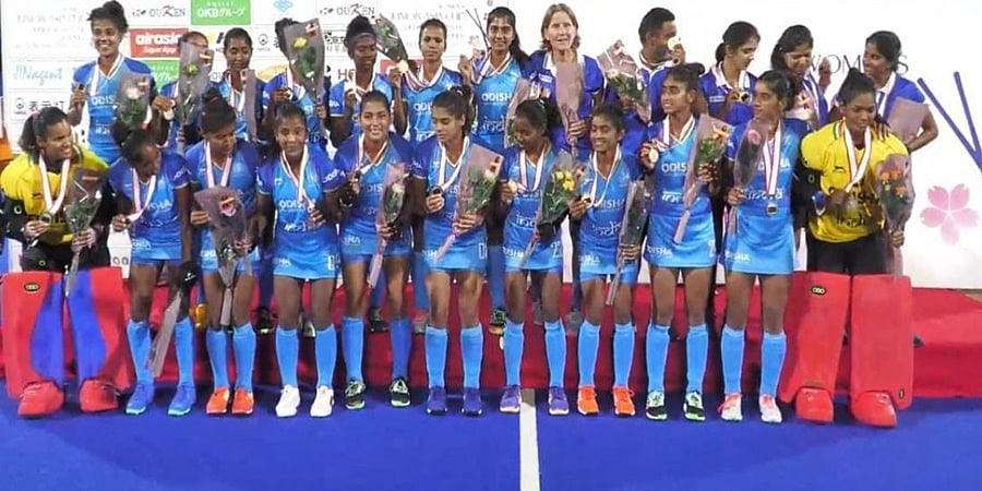 ಮಹಿಳಾ ಜ್ಯೂನಿಯರ್ ಹಾಕಿ ಏಷ್ಯಾ ಕಪ್: ಕೊರಿಯಾವನ್ನು 2-1 ಗೋಲುಗಳಿಂದ ಸೋಲಿಸಿ ಚೊಚ್ಚಲ ಬಾರಿಗೆ ಟ್ರೋಫಿ ಗೆದ್ದ ಭಾರತ!
