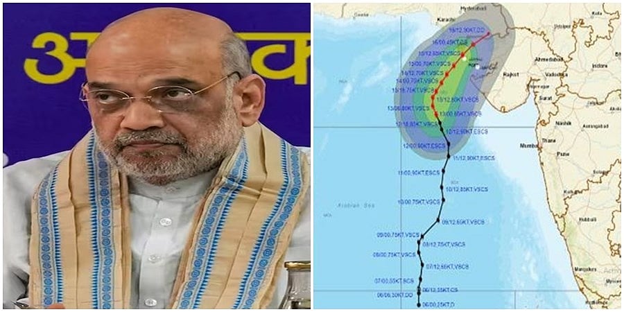 ಬಿಪೊರ್ ಜೋಯ್ ಚಂಡಮಾರುತ: ಇಂದು ಅಮಿತ್ ಶಾ ಸಭೆ, ಗುಜರಾತ್ ನ ಸೌರಾಷ್ಟ್ರ, ಕಚ್ ತೀರದ ಭಾಗಗಳಿಗೆ ಆರೆಂಜ್ ಅಲರ್ಟ್