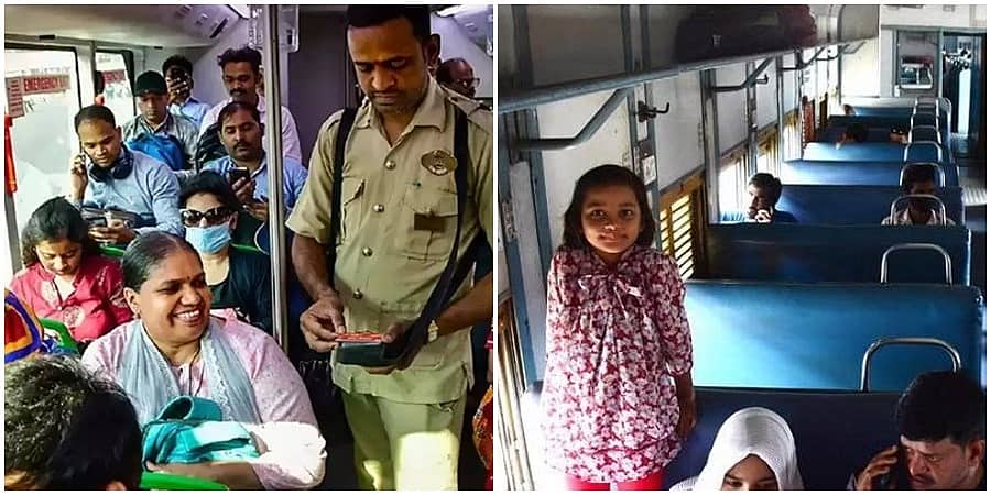 'ಶಕ್ತಿ' ಪರಿಣಾಮ: ರೈಲುಗಳಲ್ಲಿ ಶೇ.20ರಷ್ಟು, ವೋಲ್ವೋದಲ್ಲಿಯೂ ಮಹಿಳಾ ಪ್ರಯಾಣಿಕರ ಸಂಖ್ಯೆ ಇಳಿಕೆ!