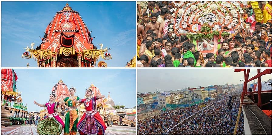 ಪುರಿ ಜಗನ್ನಾಥ ರಥಯಾತ್ರೆ: ಶುಭ ಹಾರೈಸಿದ ರಾಷ್ಟ್ರಪತಿ, ಪ್ರಧಾನಿ ಹಾಗೂ ಇತರ ಗಣ್ಯರು, ಭಕ್ತಿಯಿಂದ ಮಿಂದೆದ್ದ ಜನ