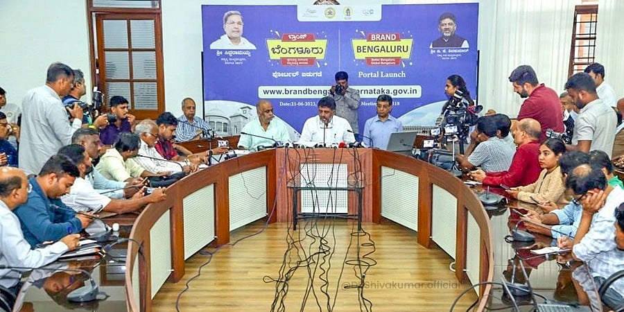 ಬ್ರಾಂಡ್ ಬೆಂಗಳೂರು ಪೋರ್ಟಲ್ ಗೆ ಡಿಸಿಎಂ ಚಾಲನೆ, ಸಾರ್ವಜನಿಕರ ಸಲಹೆ ಕೋರಿದ ಡಿಕೆಶಿ