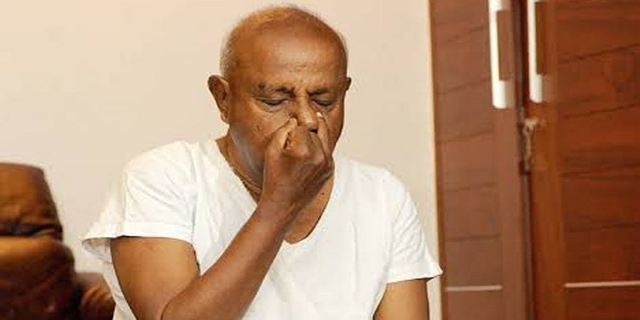 ನನಗೆ ಈಗ 91 ವರ್ಷ, ಯೋಗ ನನ್ನನ್ನು ಕಾಪಾಡಿದೆ: ಮಾಜಿ ಪ್ರಧಾನಿ ಹೆಚ್ ಡಿ ದೇವೇಗೌಡ