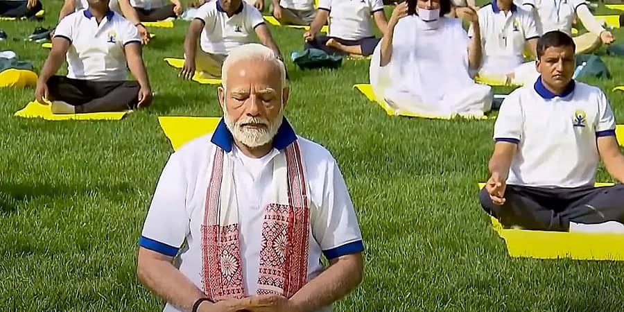 ಪ್ರಧಾನಿ ಮೋದಿ ನೇತೃತ್ವದಲ್ಲಿ ವಿಶ್ವಸಂಸ್ಥೆ ಪ್ರಧಾನ ಕಚೇರಿಯಲ್ಲಿ ಯೋಗ ದಿನಾಚರಣೆ- Photos