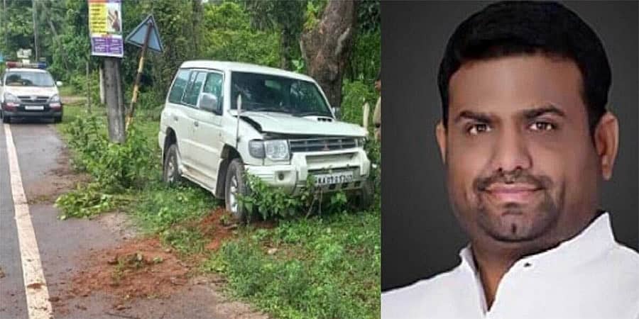 ಕಾರ್ಕಳದಲ್ಲಿ ಕಾರು ಅಪಘಾತ: ತೆಲಂಗಾಣ ಸಚಿವ ರೋಹಿತ್ ರೆಡ್ಡಿ ಪ್ರಾಣಾಪಾಯದಿಂದ ಪಾರು!