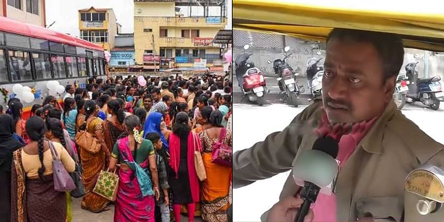 ಶಕ್ತಿ ಯೋಜನೆ ಎಫೆಕ್ಟ್?: 5 ಗಂಟೆಯಿಂದ ಕೇವಲ 40 ರೂ ಸಂಪಾದನೆ, ಪ್ರಯಾಣಿಕರಿಲ್ಲದೇ ಕಣ್ಣೀರು ಹಾಕಿದ ಆಟೋ ಚಾಲಕ!; ವಿಡಿಯೋ ವೈರಲ್