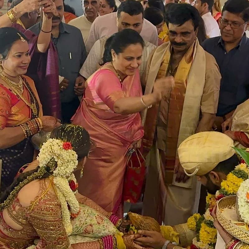 ವಧು-ವರರಿಗೆ ಶುಭ ಕೋರಿದ ಅಶ್ವಿನಿ ಪುನೀತ್ ರಾಜ್ ಕುಮಾರ್