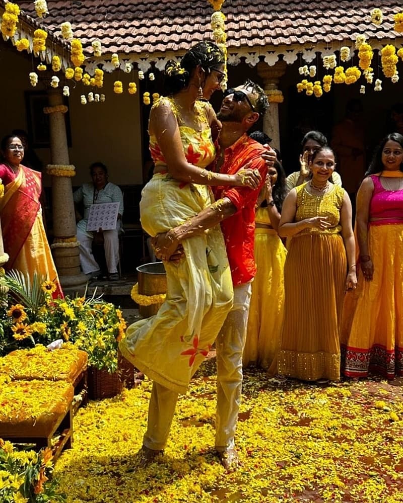 ಪ್ರಸಿದ್ಧ್ ಕೃಷ್ಣ ಮತ್ತು ರಚನಾ ನಿಶ್ಚಿತಾರ್ಥದ ಫೋಟೋಗಳು