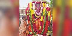 ಗಂಗಾವತಿ: ನವವೃಂದಾವನ ಗಡ್ಡೆಯಲ್ಲಿ ಶ್ರೀರಘುವರ್ಯತೀರ್ಥರ ಆರಾಧನೆ