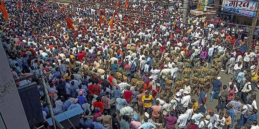 ಹಿಂಸಾಚಾರ ಬಳಿಕ ಸಹಜ ಸ್ಥಿತಿಗೆ ಮರಳಿದ ಕೊಲ್ಲಾಪುರ: ಎಲ್ಲೆಡೆ ಬಿಗಿ ಭದ್ರತೆ ಮುಂದುವರಿಕೆ