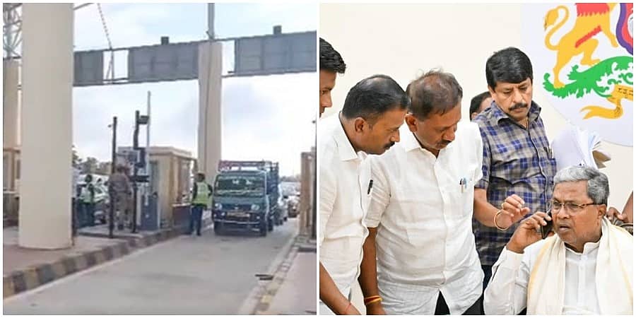 ಬೆಂಗಳೂರು-ಮೈಸೂರು ಎಕ್ಸ್ ಪ್ರೆಸ್ ವೇ ಗಣಂಗೂರು ಟೋಲ್ ನಲ್ಲಿ ಶುಲ್ಕ ಸಂಗ್ರಹ ಆರಂಭ: ಸ್ಥಳೀಯರು, ಕನ್ನಡ ಪರ ಸಂಘಟನೆಗಳ ವಿರೋಧ