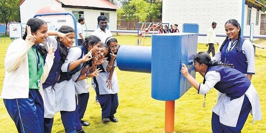 ಗದಗ: ಚಿಕ್ಕಟ್ಟಿ ಶಾಲೆಯಲ್ಲಿ ಉತ್ತರ ಕರ್ನಾಟಕದ ಮೊದಲ ವಿಶಿಷ್ಟ ರೀತಿಯ 'ಸೈನ್ಸ್ ಪಾರ್ಕ್' ಸ್ಥಾಪನೆ