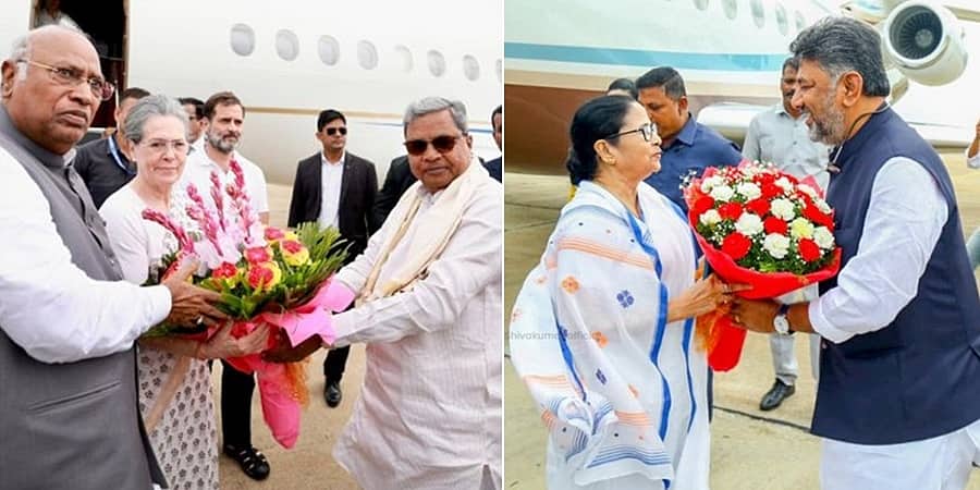 ಪ್ರತಿಪಕ್ಷಗಳ 2ನೇ ಸಭೆ: ಬೆಂಗಳೂರಿಗೆ ಸೋನಿಯಾ, ರಾಹುಲ್​, ಮಮತಾ, ಅಖಿಲೇಶ್ ಯಾದವ್ ಆಗಮನ