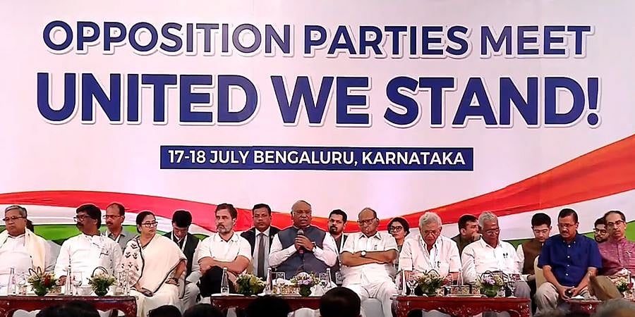 ಪ್ರತಿಪಕ್ಷಗಳ ಒಕ್ಕೂಟಕ್ಕೆ INDIA ಹೆಸರು ಸಲಹೆ ನೀಡಿದ್ಯಾರು?: ಯಾರು ಯಾವೆಲ್ಲಾ ಹೆಸರು ಸೂಚಿಸಿದ್ದರು?... ಇಲ್ಲಿದೆ ವಿವರ