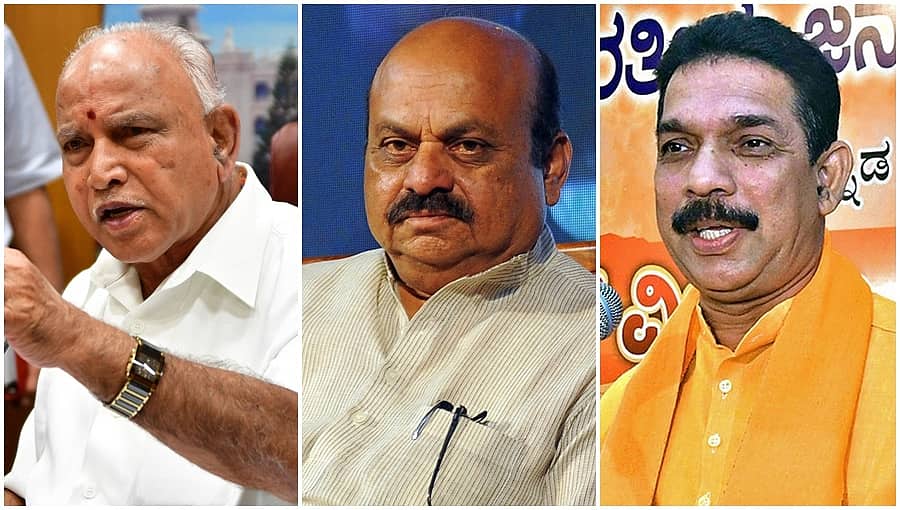 ಬಗೆಹರಿಯದ ವಿರೋಧ ಪಕ್ಷದ ನಾಯಕನ ಆಯ್ಕೆ ಗೊಂದಲ: ದೆಹಲಿಗೆ ಬಿಎಸ್ ವೈ, ಕಟೀಲ್ ಪ್ರಯಾಣ; ಸಂಜೆಯೊಳಗೆ ನಿರ್ಧಾರ