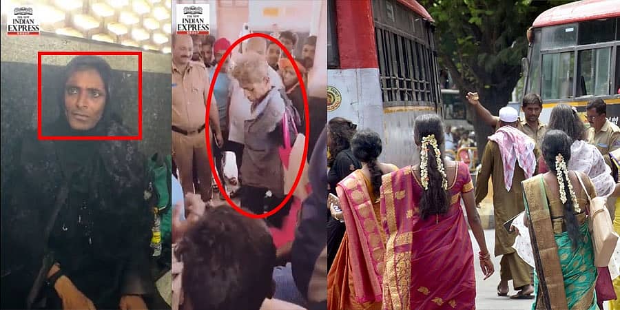 'ಅವಳಲ್ಲ.. ಅವನು': ಬುರ್ಖಾ ತೊಟ್ಟು ಉಚಿತ ಪ್ರಯಾಣ?, ಬಸ್ ನಿಲ್ದಾಣದಲ್ಲಿ ಸಿಕ್ಕಿಬಿದ್ದ ಪುರುಷ!