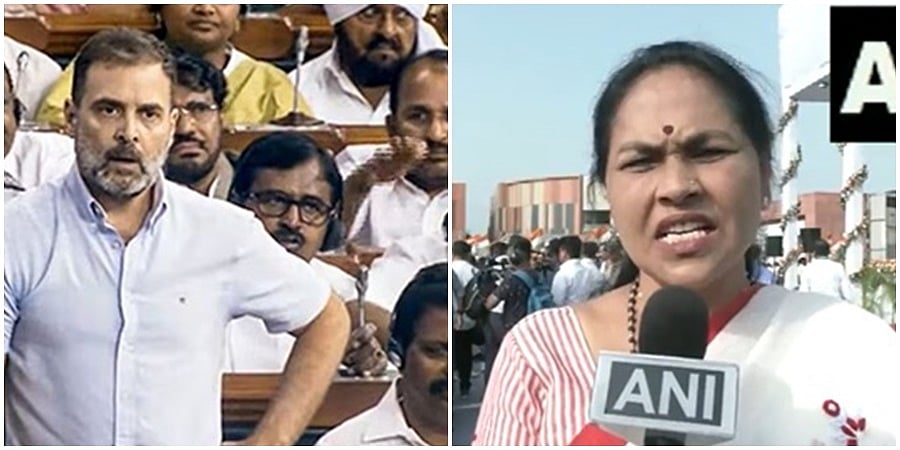 'ರಾಹುಲ್ ಗಾಂಧಿ ಭಾರತ ವಿರೋಧಿ ನಾಯಕ, ಇನ್ನೂ ಮಗುವಿನಂತೆ ವರ್ತಿಸುತ್ತಿದ್ದಾರೆ': ಶೋಭಾ ಕರಂದ್ಲಾಜೆ ಆಕ್ರೋಶ