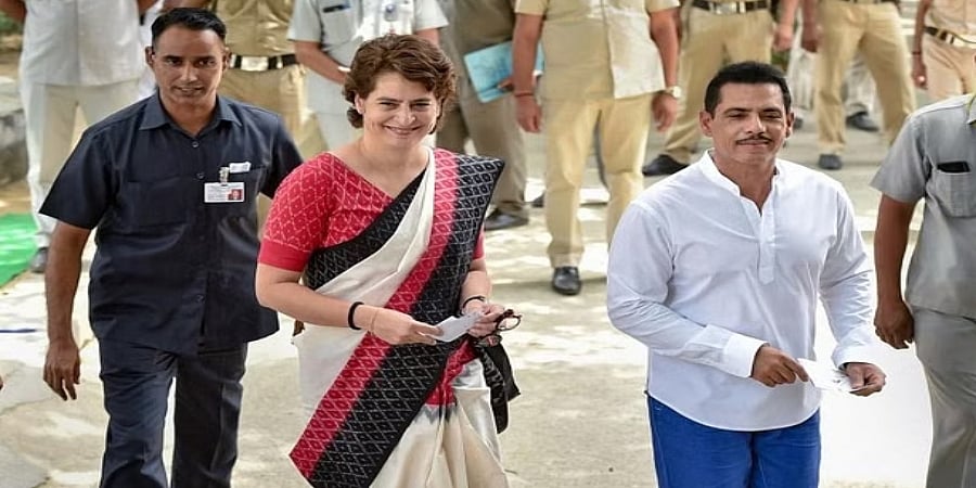 ಪ್ರಿಯಾಂಕಾ ಗಾಂಧಿಗೆ ಎಲ್ಲಾ ಅರ್ಹತೆ ಇದೆ, ಅವರು ಸಂಸತ್ತಿನಲ್ಲಿರಬೇಕು: ರಾಬರ್ಟ್ ವಾದ್ರಾ
