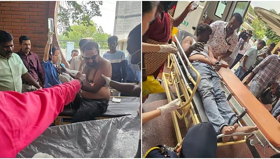 ಬಿಬಿಎಂಪಿ ಅಗ್ನಿ ದುರಂತ: ಗಾಯಾಳುಗಳಿಗೆ ಮುಂದುವರೆದ ಚಿಕಿತ್ಸೆ; ಆರೋಗ್ಯ ಸ್ಥಿತಿ ತಿಳಿಯಲು ಐಸಿಯು ಬಳಿ ಕಾದು ಕುಳಿತ ಕುಟುಂಬಸ್ಥರು!