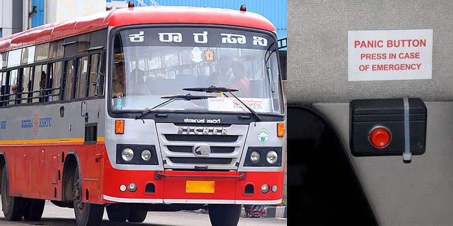 ಮಹಿಳಾ ಪ್ರಯಾಣಿಕರ ಸುರಕ್ಷೆತಾಗಿ KSRTC ಬಸ್‌ಗಳಲ್ಲಿ ಇನ್ನು ಮುಂದೆ ಪ್ಯಾನಿಕ್ ಬಟನ್‌ ಅಳವಡಿಕೆ