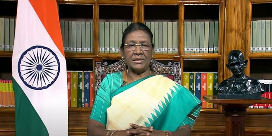 ರಾಷ್ಟ್ರವನ್ನುದ್ದೇಶಿಸಿ ರಾಷ್ಟ್ರಪತಿ ಭಾಷಣ, ಮಹಿಳಾ ಸಬಲೀಕರಣಕ್ಕೆ ಆದ್ಯತೆ ನೀಡುವಂತೆ ನಾಗರಿಕರಿಗೆ ಕರೆ!