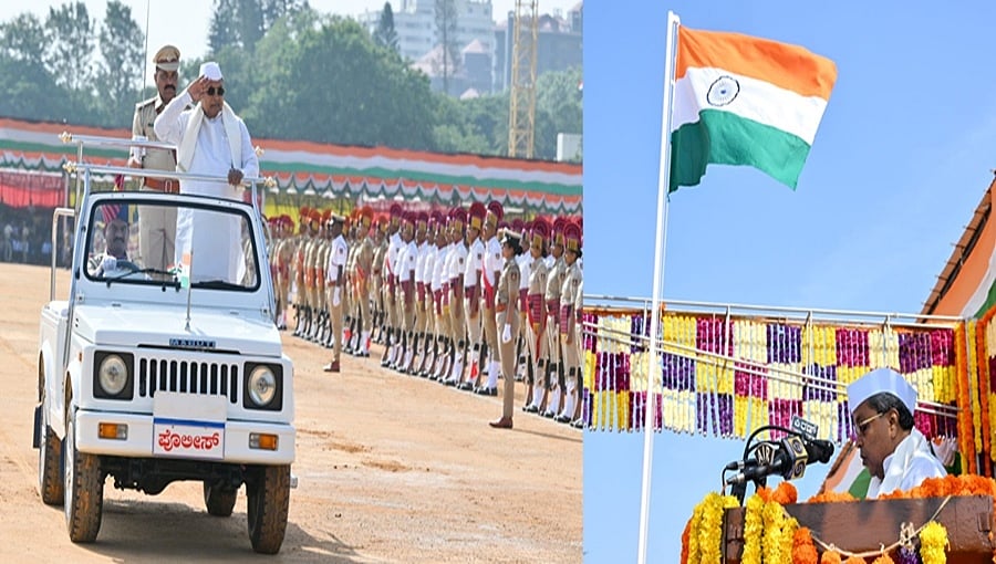 ಭಾಷಣದ ವೇಳೆ ಬುಲೆಟ್ ಪ್ರೂಫ್ ಗ್ಲಾಸ್ ತೆಗೆಸಿದ ಸಿಎಂ ಸಿದ್ದರಾಮಯ್ಯ