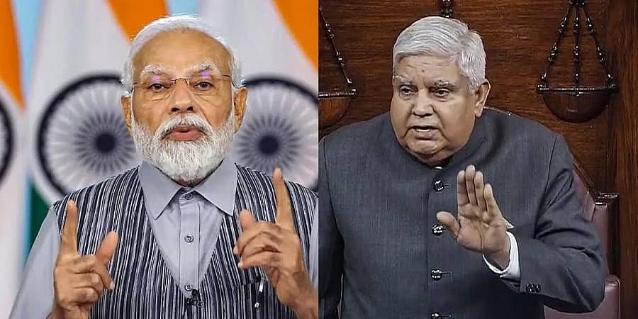 'ಪ್ರಧಾನ ಮಂತ್ರಿಗಳಿಗೆ ಸದನಕ್ಕೆ ಬಂದು ಹೇಳಿಕೆ ನೀಡಿ ಎಂದು ಆದೇಶಿಸಲು ಸಾಧ್ಯವಿಲ್ಲ': ರಾಜ್ಯಸಭಾಧ್ಯಕ್ಷ ಜಗದೀಪ್ ಧಂಖರ್