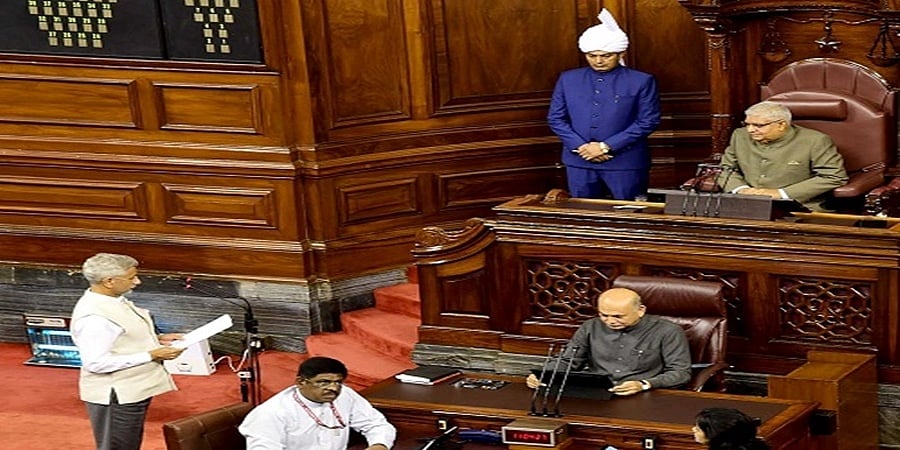 ವಿದೇಶಾಂಗ ಸಚಿವ ಜೈಶಂಕರ್ ಸೇರಿದಂತೆ 9 ರಾಜ್ಯಸಭಾ ಸದಸ್ಯರು ಪ್ರಮಾಣ ವಚನ ಸ್ವೀಕಾರ
