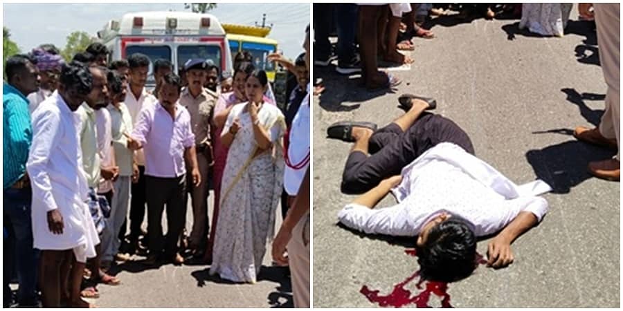 ಮಾನವೀಯತೆ ಮೆರೆದ ಸಚಿವೆ ಲಕ್ಷ್ಮಿ ಹೆಬ್ಬಾಳ್ಕರ್: ರಕ್ತದ ಮಡುವಿನಲ್ಲಿ ಬಿದ್ದು ಒದ್ದಾಡುತ್ತಿದ್ದ ಯುವಕರನ್ನು ಆಸ್ಪತ್ರೆಗೆ ಸಾಗಿಸಲು ವ್ಯವಸ್ಥೆ