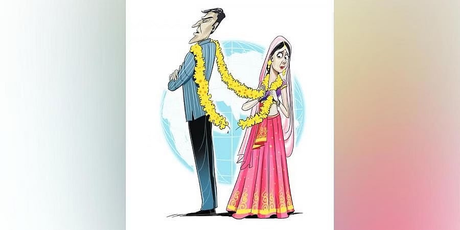 ತಾಳಿ ಕಟ್ಟುವ ವೇಳೆ ಮದುವೆಗೆ ನಿರಾಕರಿಸಿದ ವಧು: ಪ್ರಿಯಕರನೊಂದಿಗೆ ಕಳುಹಿಸಿಕೊಟ್ಟ ಪೋಷಕರು!