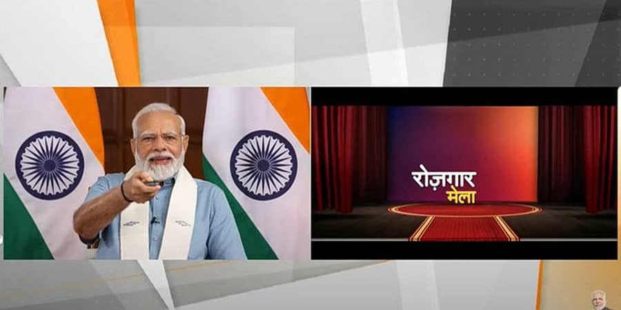 Rozgar Mela: 'ಅಮೃತ್ ರಕ್ಷಕ್ 'ಯುವಕ-ಯುವತಿಯರಿಗೆ 51 ಸಾವಿರ ನೇಮಕಾತಿ ಪತ್ರ ವಿತರಿಸಿದ ಪ್ರಧಾನಿ ಮೋದಿ