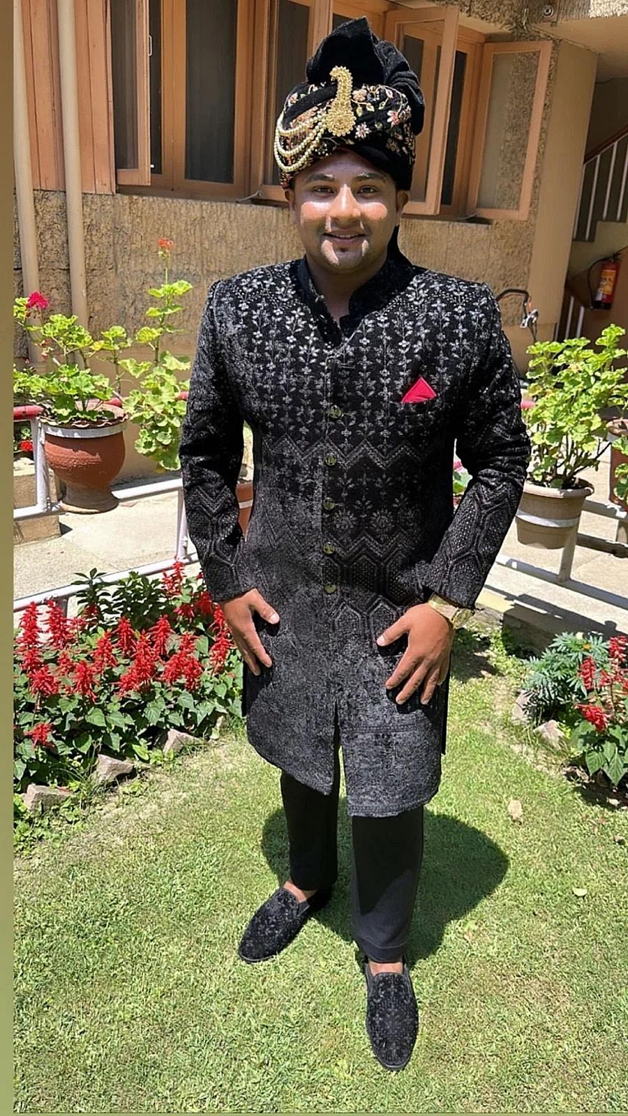 ಮದುವೆ ಅಲಂಕಾರದಲ್ಲಿ ಸರ್ಫರಾಜ್ ಖಾನ್