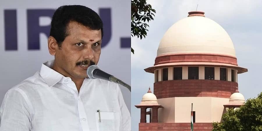 ಅಕ್ರಮ ಹಣ ವರ್ಗಾವಣೆ ಪ್ರಕರಣ: ತಮಿಳುನಾಡು ಸಚಿವ ಸೆಂಥಿಲ್ ಬಾಲಾಜಿ ಬಿಡುಗಡೆ ಸುಪ್ರೀಂಕೋರ್ಟ್ ನಕಾರ, 5 ದಿನಗಳ ಕಾಲ ಇ ಡಿ ವಶಕ್ಕೆ