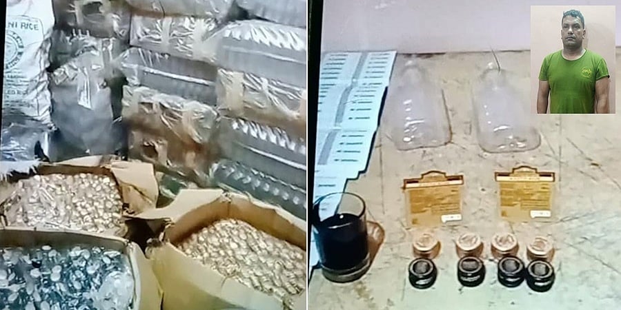 ಮಡಿಕೇರಿ: ಅಕ್ರಮವಾಗಿ ನಕಲಿ ಮದ್ಯ ತಯಾರಿಸುತ್ತಿದ್ದ ವ್ಯಕ್ತಿಯ ಬಂಧನ