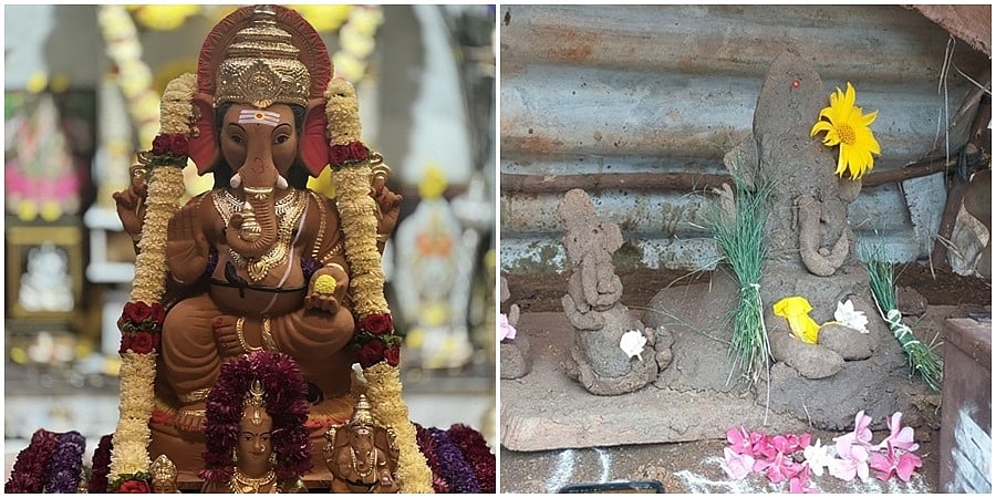 ಪರಿಸರ ಸ್ನೇಹಿ ಗಣಪನ ಮೂರ್ತಿಯನ್ನು ಪೂಜಿಸಿ ಈ ಸುಂದರ ಪರಿಸರವನ್ನು ಮುಂದಿನ ಪೀಳಿಗೆಗೆ ಉಳಿಸಿ ಬೆಳೆಸೋಣ ಅಲ್ಲವೇ?