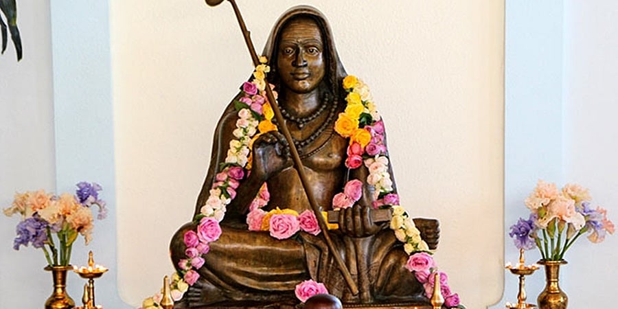 ಆದಿ ಶಂಕರಾಚಾರ್ಯರ 108 ಅಡಿ ಎತ್ತರದ ಪ್ರತಿಮೆ: ನಾಳೆ ಸಿಎಂ ಚೌಹಾಣ್ ಅವರಿಂದ ಅನಾವರಣ