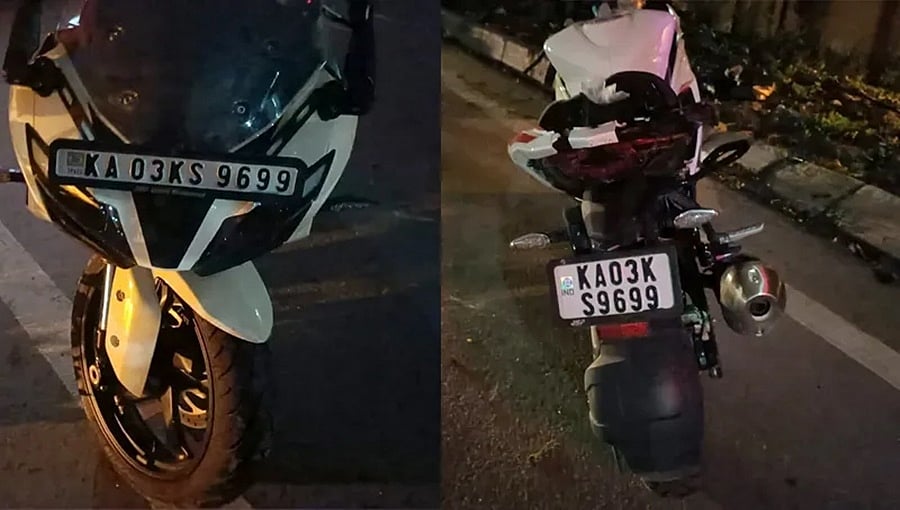 ಬೆಂಗಳೂರು: ಮದ್ಯದ ಅಮಲು, ಅತಿವೇಗದ ಚಾಲನೆ; ಕಂಬಕ್ಕೆ BMW ಬೈಕ್ ಡಿಕ್ಕಿಯಾಗಿ ಸ್ಥಳದಲ್ಲೇ ಇಬ್ಬರು ಯುವಕರ ಸಾವು