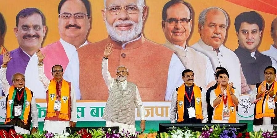 ತುಷ್ಟೀಕರಣ ರಾಜಕಾರಣ ಮಾಡುತ್ತಿರುವ ಕಾಂಗ್ರೆಸ್ 'ತುಕ್ಕು ಹಿಡಿದ ಕಬ್ಬಿಣ'ದಂತಾಗಿದೆ: ಪ್ರಧಾನಿ ಮೋದಿ