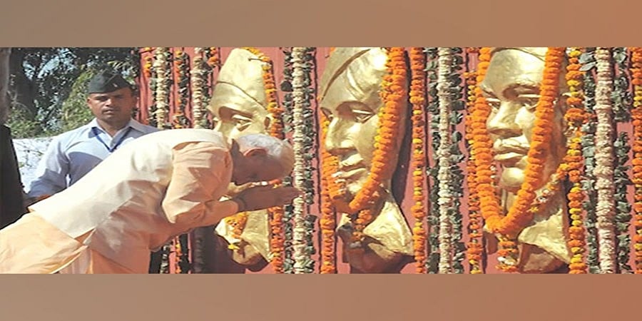 ಭಗತ್ ಸಿಂಗ್ 116ನೇ ಜನ್ಮಜಯಂತಿ: ಪ್ರಧಾನಿ ನರೇಂದ್ರ ಮೋದಿ ಸೇರಿ ಗಣ್ಯರಿಂದ ನಮನ