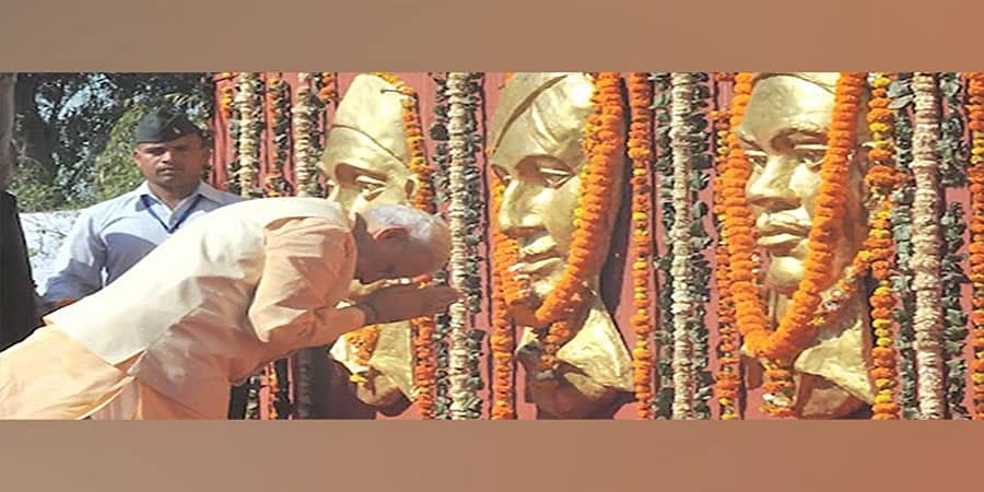 ಭಗತ್ ಸಿಂಗ್ 116ನೇ ಜನ್ಮಜಯಂತಿ: ಪ್ರಧಾನಿ ನರೇಂದ್ರ ಮೋದಿ ಸೇರಿ ಗಣ್ಯರಿಂದ ನಮನ